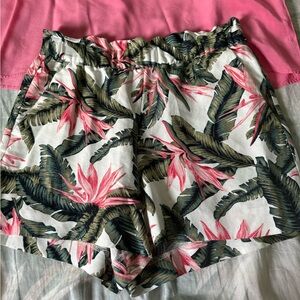 Loft summer print shorts